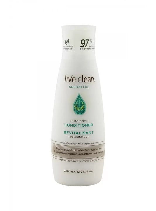 Live Clean   Argan Oil Conditioner 350ml 350ml