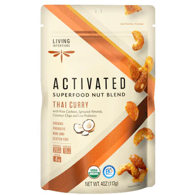 Living Intentions_Superfood Nut Blends - Thai Curry, w/Live Cultures_113g