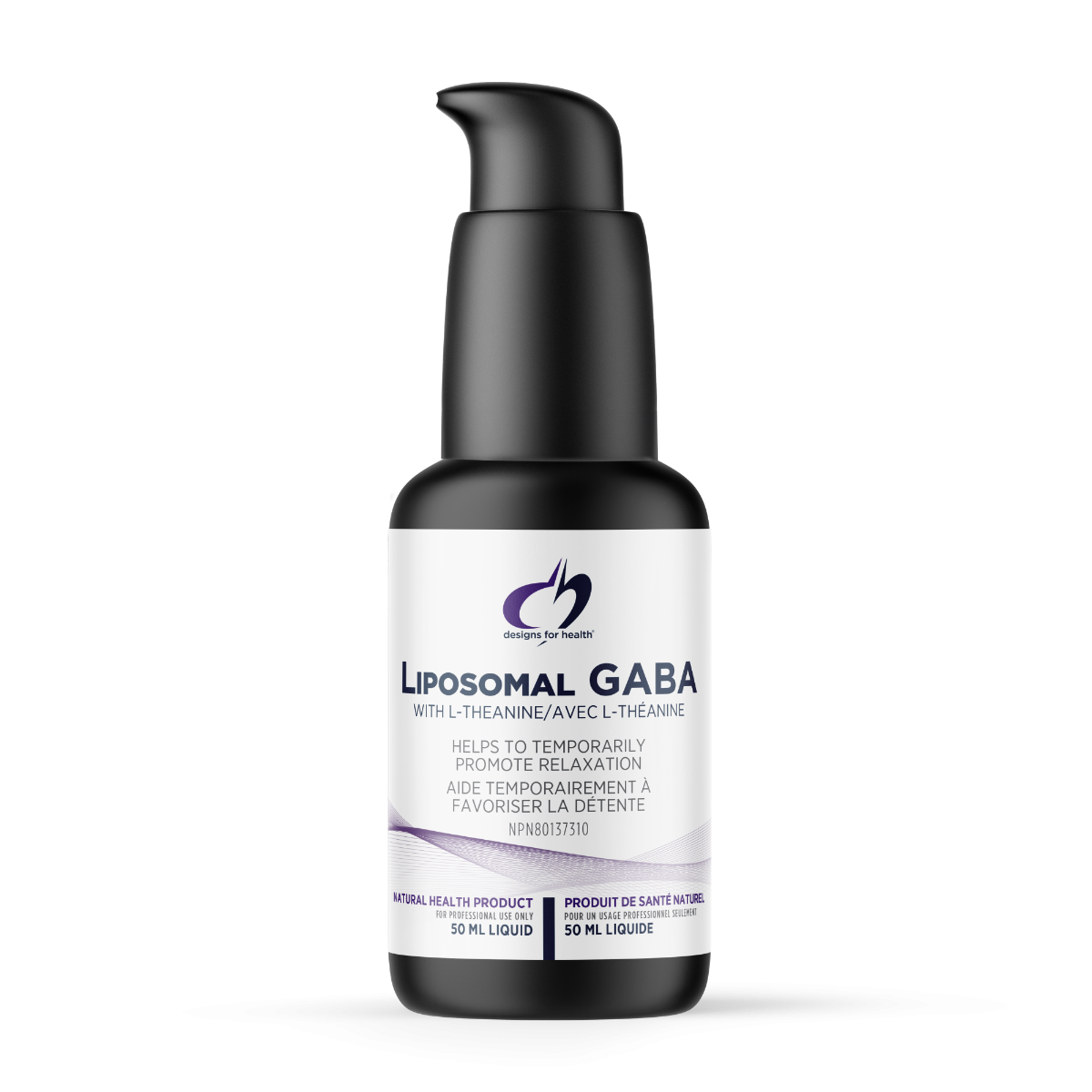Designs For Health Liposomal GABA with L-Theanine 50 ml