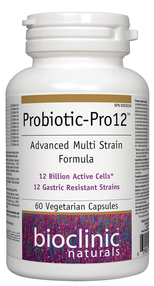 BioClinic Probiotic-Pro12™ · 12 Billion Active Cells 60 V-Cap