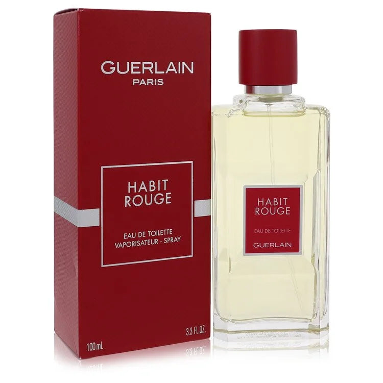 Guerlain Men Habit Rouge 100 ml Cologne / Eau De Toilette Spray