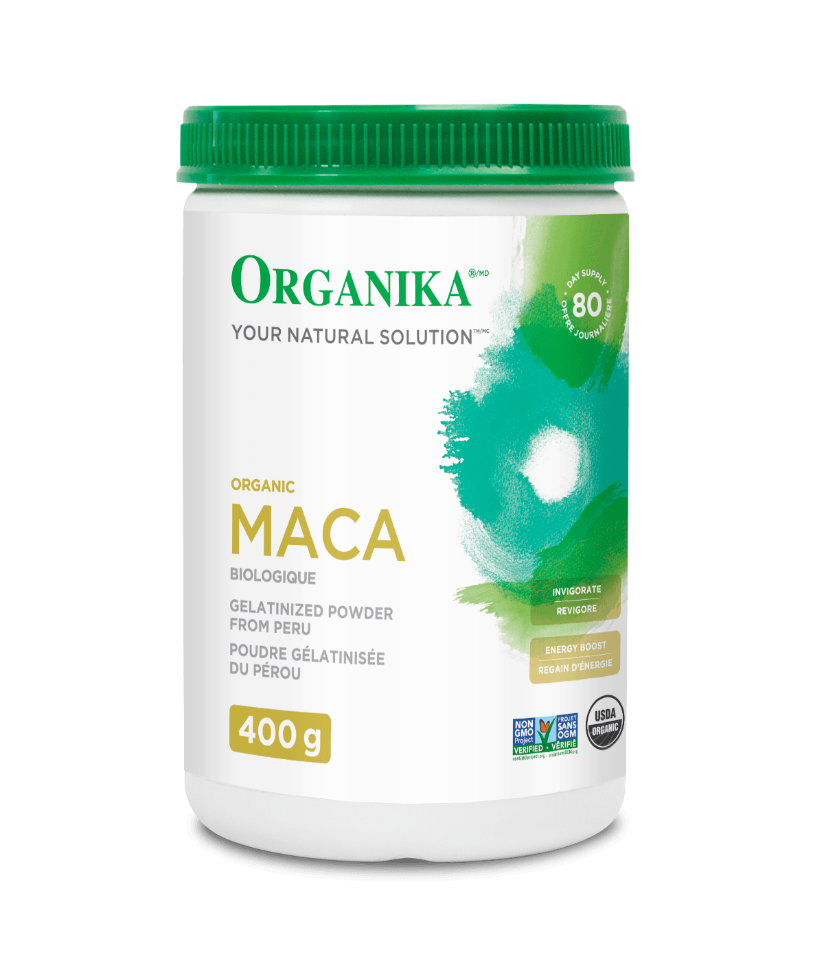 Organika MACA ORGANIC GELATINIZED 400G