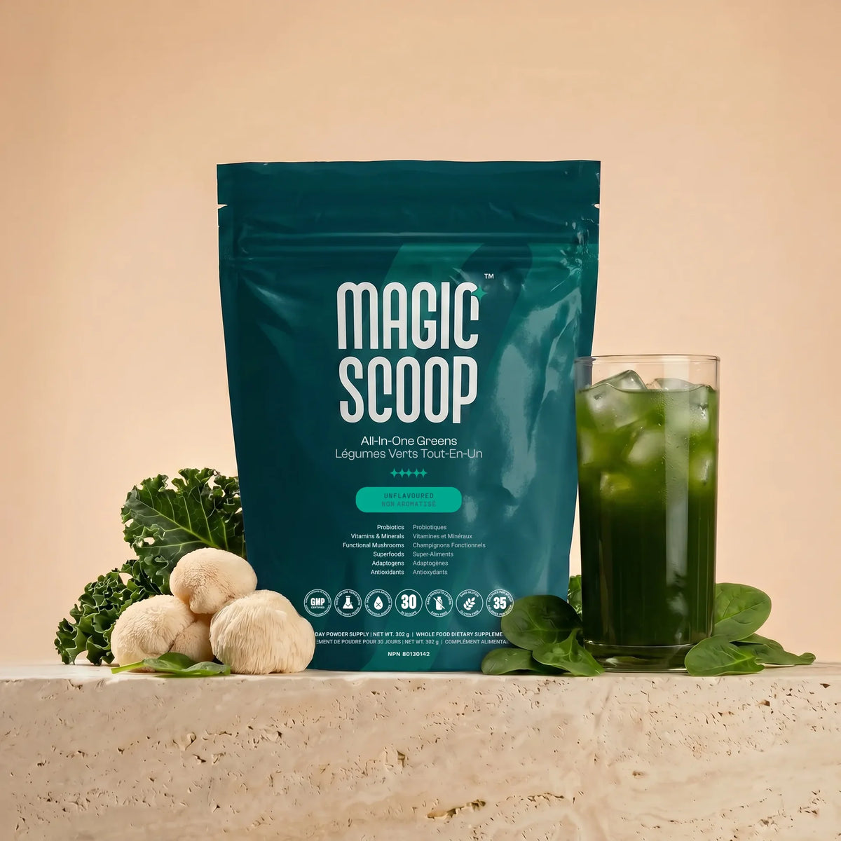 Magic Scoop - Greens Unflavoured 30pk