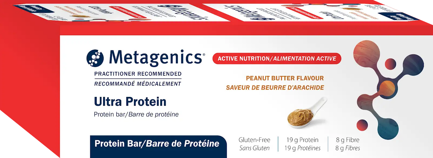 Metagenics Ultra Protein Bar Peanut Butter (12 servings) 12Count