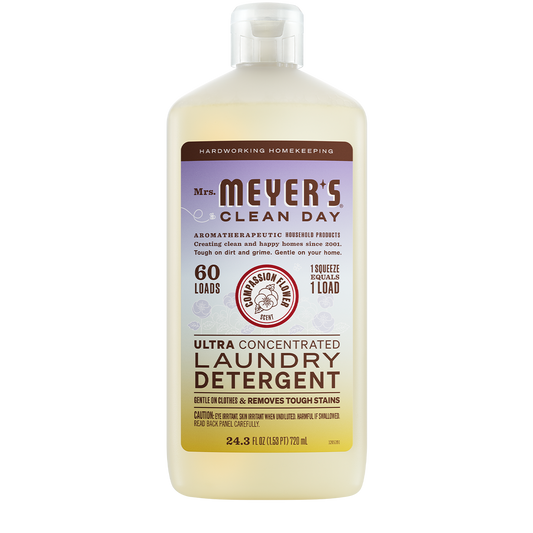 Mrs. Meyer's Clean Day   CompassionFlower Ultra-Conc Laundry 720ml