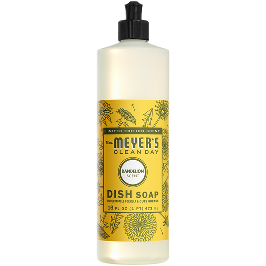Mrs. Meyer's Clean Day   Dish Soap - Dandelion 473ml
