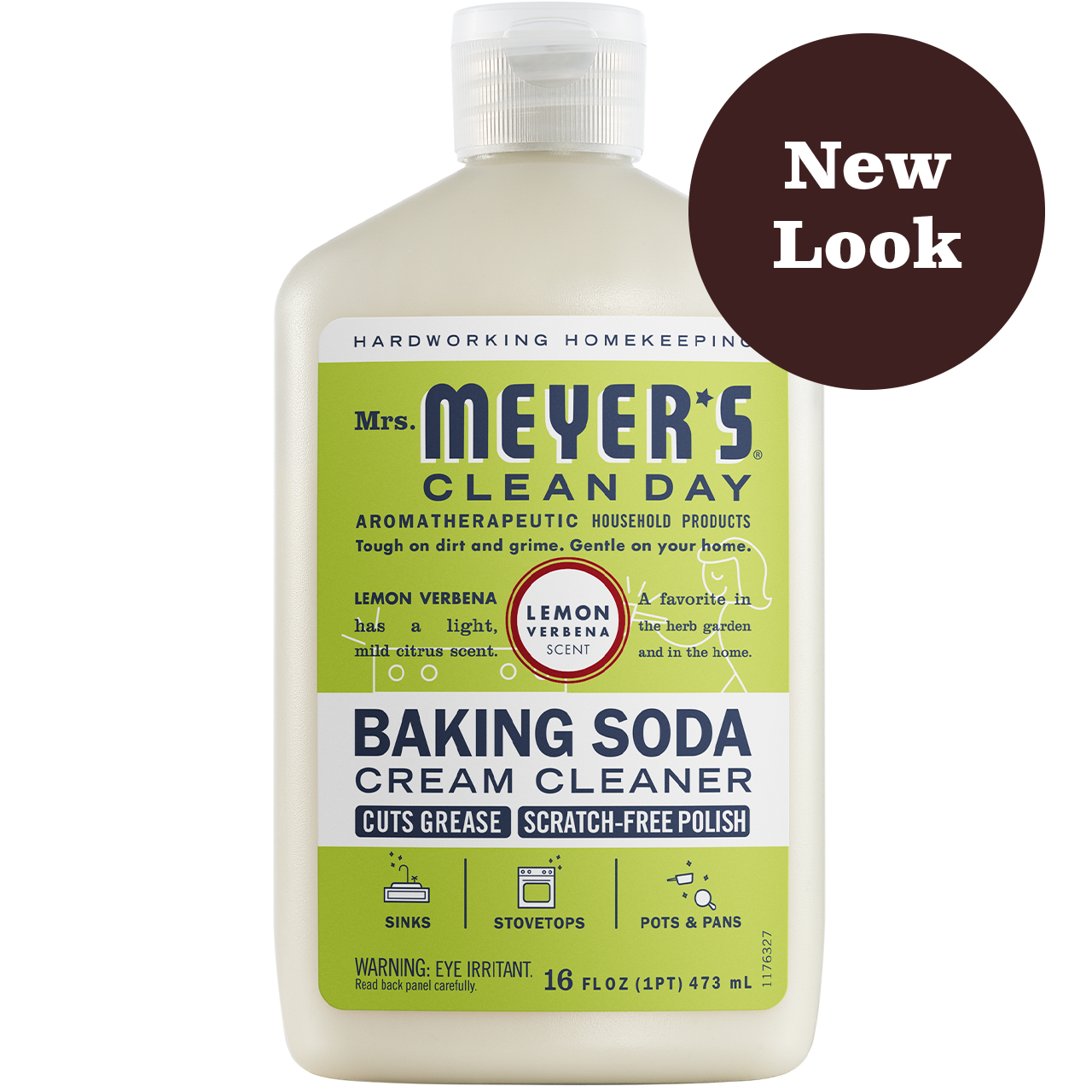 Mrs. Meyer's Clean Day   Baking Soda Cream - Lemon Verbena 473ml