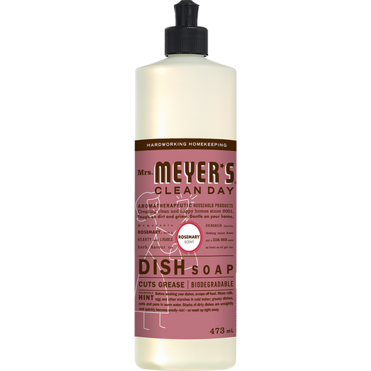 Mrs. Meyer's Clean Day   Dish Soap   Dish Soap Rosemary473ML