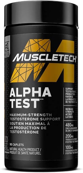 MuscleTech - MuscleTech Alpha Test 90caps *n/a due to Health Canada*