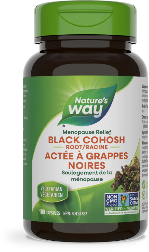 Nature's Way - Black Cohosh Root - 100 Veg Caps