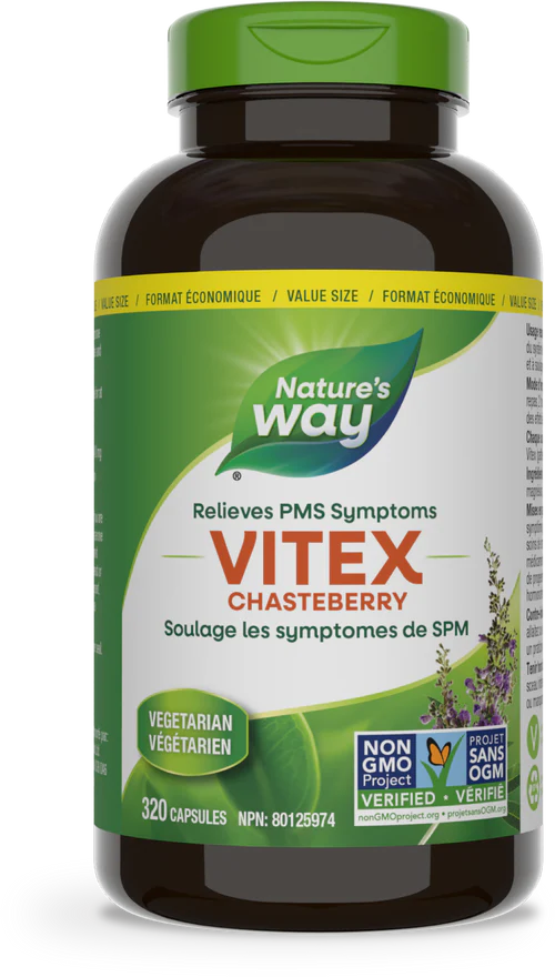 Nature's Way - Vitex Chasteberry - 320 Veg Caps