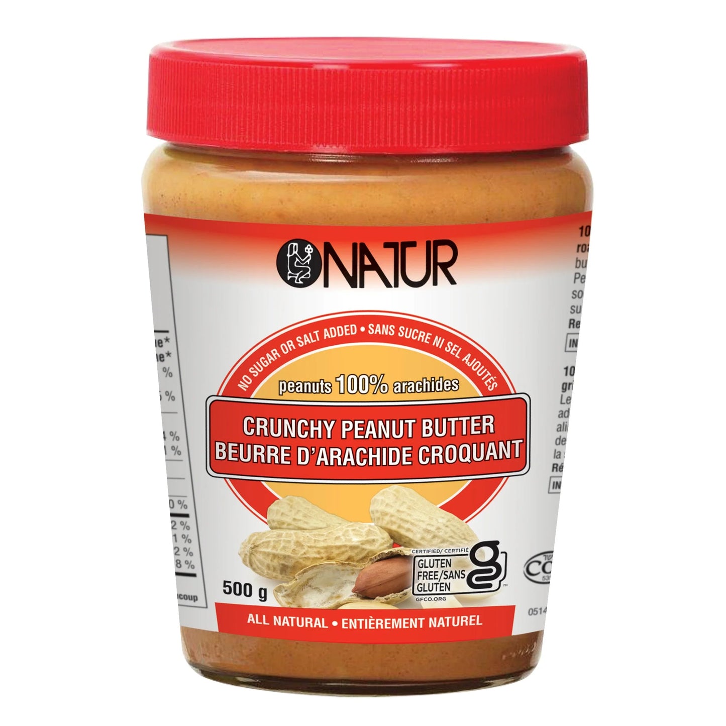 A.VOGEL - CRUNCHY PEANUT BUTTER (CASE PK) - 12 x 500 G