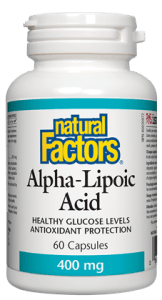 Natural Factors   Alpha-Lipoic Acid 400 mg   60 capscaps