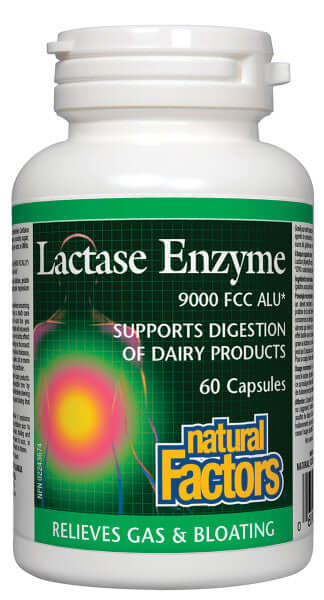 Natural Factors   Lactase Enzyme   60 capscaps