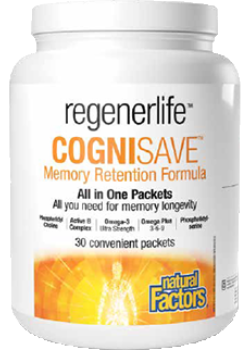 Natural Factors Regenerlife CogniSave 30 packets
