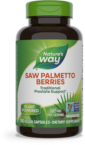 Nature's Way - Saw Palmetto Berries - 180 Softgels