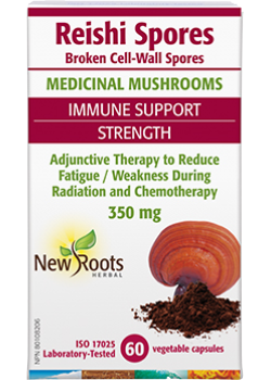 NEW ROOTS Reishi Spores Broken Cell-Wall Spores 60 capsules