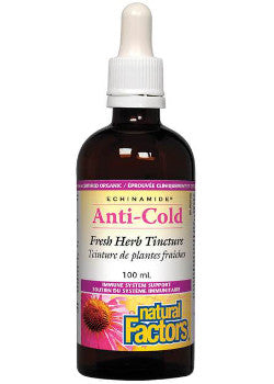 Natural Factors   Anti-Cold Fresh Herb Tincture Standardized, ECHINAMIDE®   100 mL tinctinc