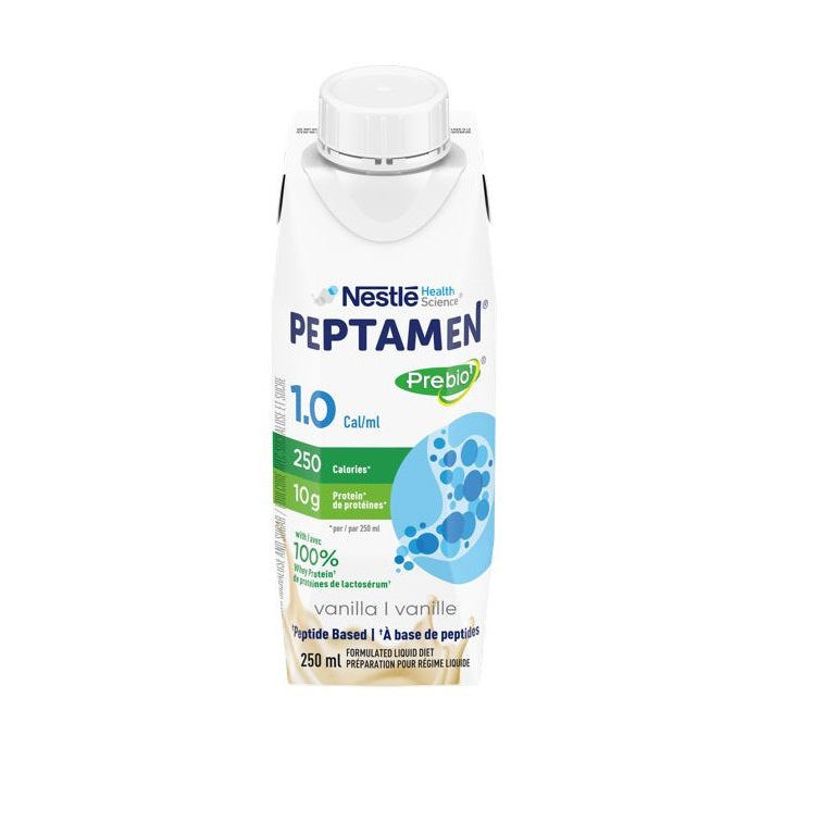 PEPTAMEN PREBIO 1 VANILLA 250ML pack of 24