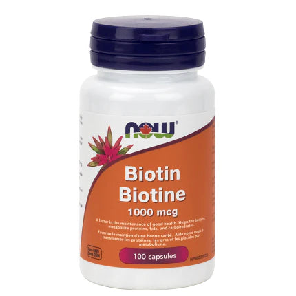 NOW Biotin 1,000mcg 100vcap