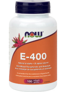 NOW E-400 IU with Selenium 100gel