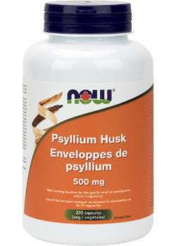 NOW Psyllium Husk 500mg 200cap