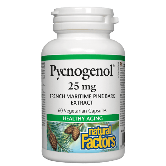 Natural Factors   Pycnogenol 25 mg   60 capscaps