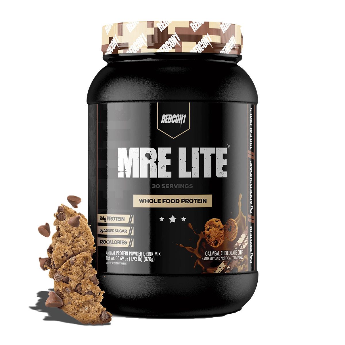 Redcon1 Redcon1 MRE Lite Flavour: Oatmeal Chocolate Chip
Container Size: 30 Servings Each