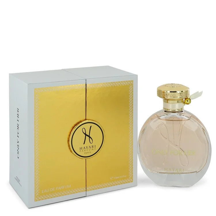 Hayari Only For Her Eau De Parfum Spray By Hayari 3.4 oz Eau De Parfum Spray
