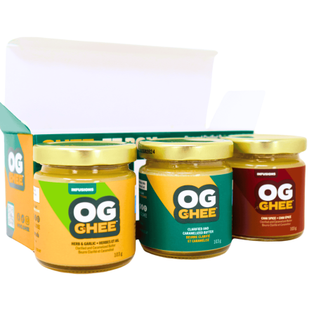 O.G. Ghee O.G. Ghee Gift Box Container Size: 103 g Pack of 3