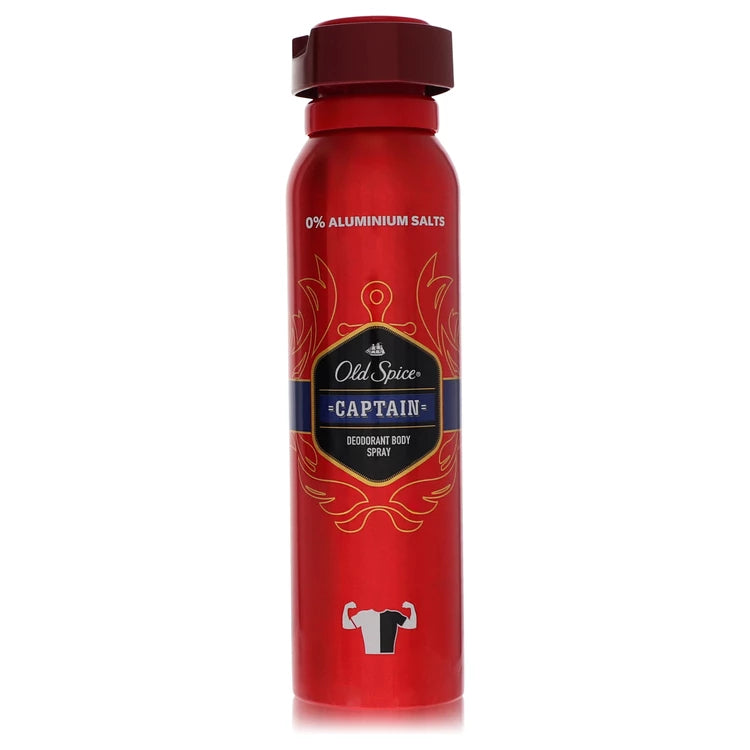 Old Spice Captain Deodorant Spray By Old Spice 5 oz Deodorant Spray