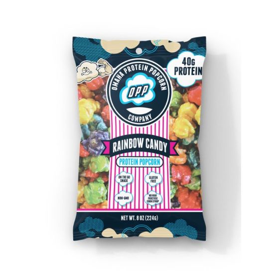 OMAHA PROTEIN POPCORN PROTEIN POPCORN LARGE 224g - single RAINBOW CANDY