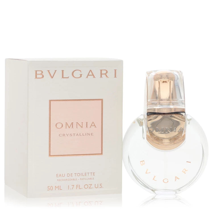Bvlgari Women Omnia Crystalline 50 ml Eau De Toilette Refillable Spray