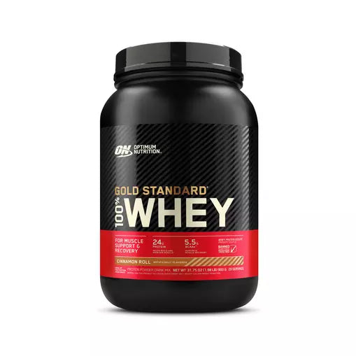 OMAHA PROTEIN POPCORN GOLD STANDARD 100% WHEY 2lbs CINNAMON ROLL