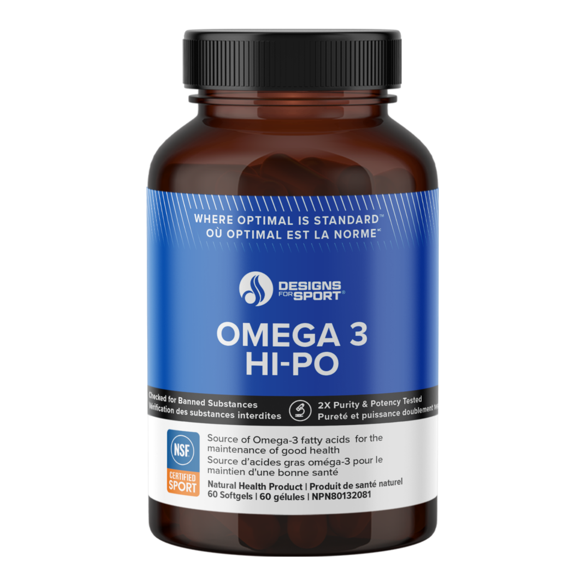 Design For Health Sport Omega 3 Hi-Po 60Softgel