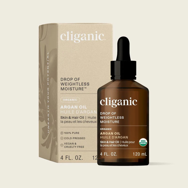 CLIGANIC Organic Argan Oil, 120ml