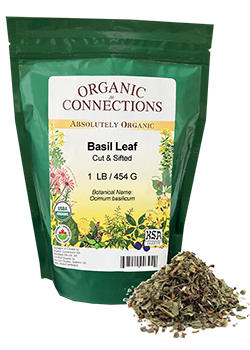 OCBULK - Basil Leaf C/S ORG 1LB