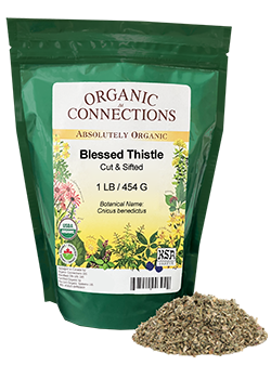 OCBULK - Blessed Thistle Herb C/S ORG 1LB