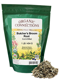 OCBULK - Butcher's Broom Root C/S ORG 1LB