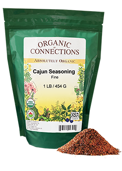 OCBULK - Cajun Seasoning Spice Blend (Salt Free) ORG 1LB