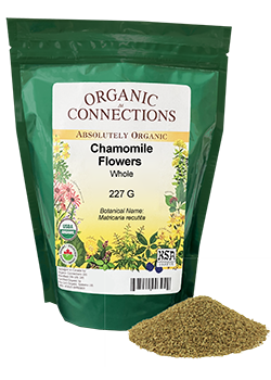 OCBULK - Chamomile Flowers Whole ORG 0.5LB