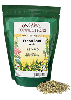 OCBULK - Fennel Seed Whole ORG 1LB