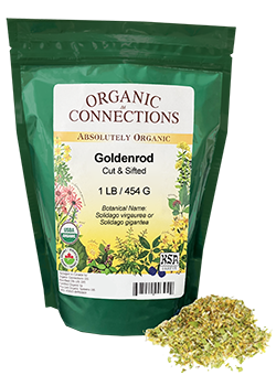 OCBULK - Goldenrod Herb C/S ORG 1LB