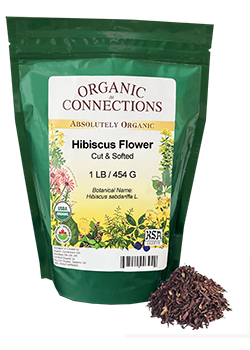 OCBULK - Hibiscus Flowers C/S ORG 1LB