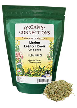 OCBULK - Linden Leaf & Flower C/S ORG 1LB