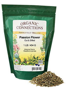 OCBULK - Passion Flower Herb C/S ORG 1LB