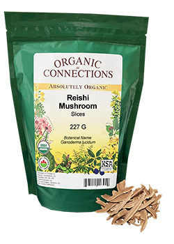 OCBULK - Mushrooms Reishi Slices ORG 0.5LB