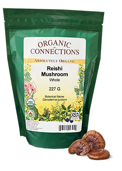 OCBULK - Mushrooms Reishi Whole ORG 2ct 0.5LB approx