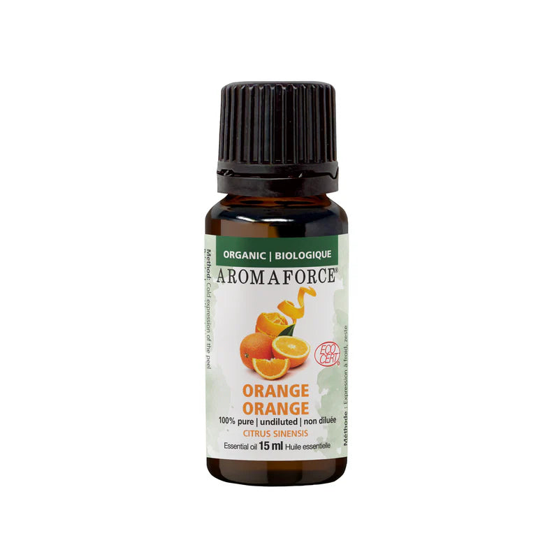 Aromaforce Orange Essential Oil - 100% Pure, Undiluted and Natural 15mL
