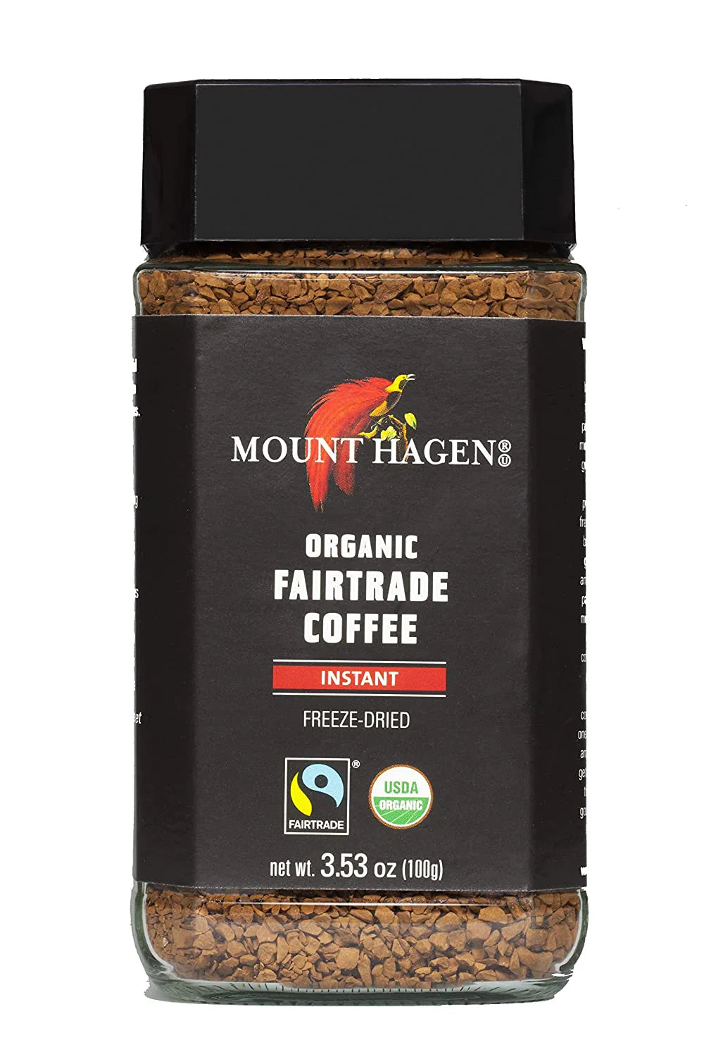 MOUNT HAGEN COFFEES - Instant Coffee, Organic 100g